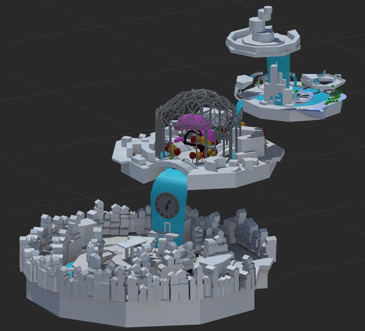 Fountain City Level Design