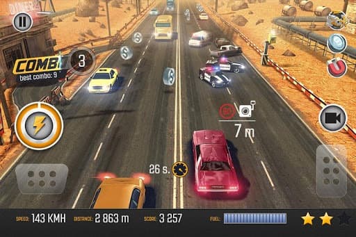 Road Racing: Highway Car Chase screenshot 5