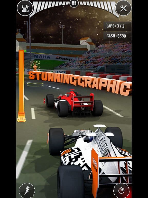 Thumb Car Racing- Real Formula Racing Car Games screenshot 3