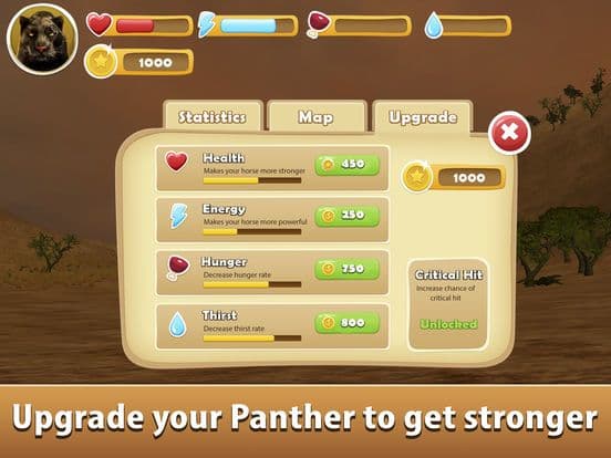 Black Wild Panther Simulator 3D - Be a wild cat in animal simulator!