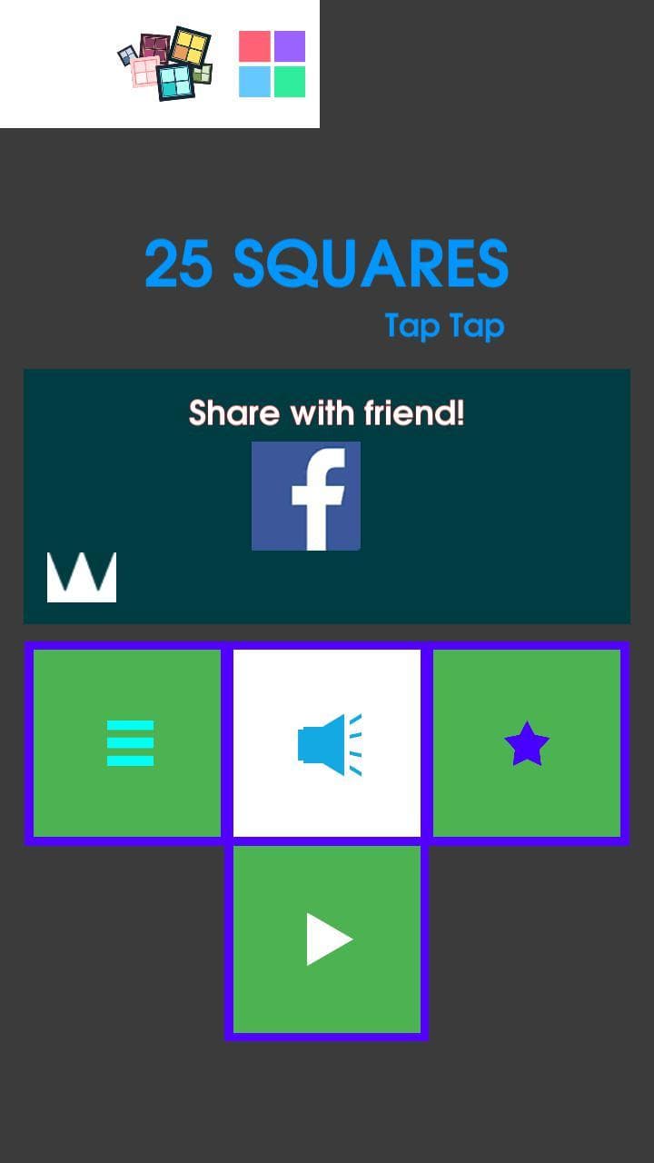 25 Squares - Tap Tap screenshot 2