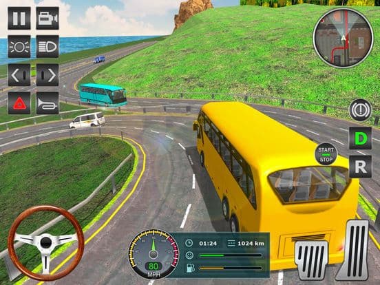 Real Coach Bus Simulator 3D screenshot 2