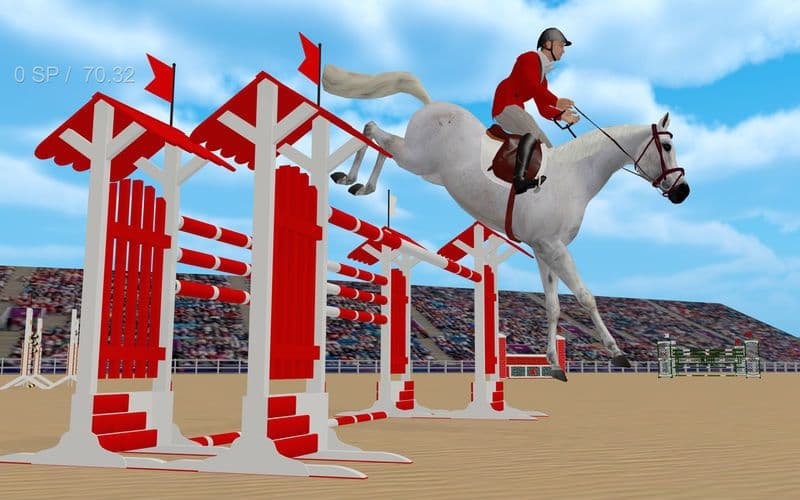Jumpy Horse Show Jumping screenshot 4
