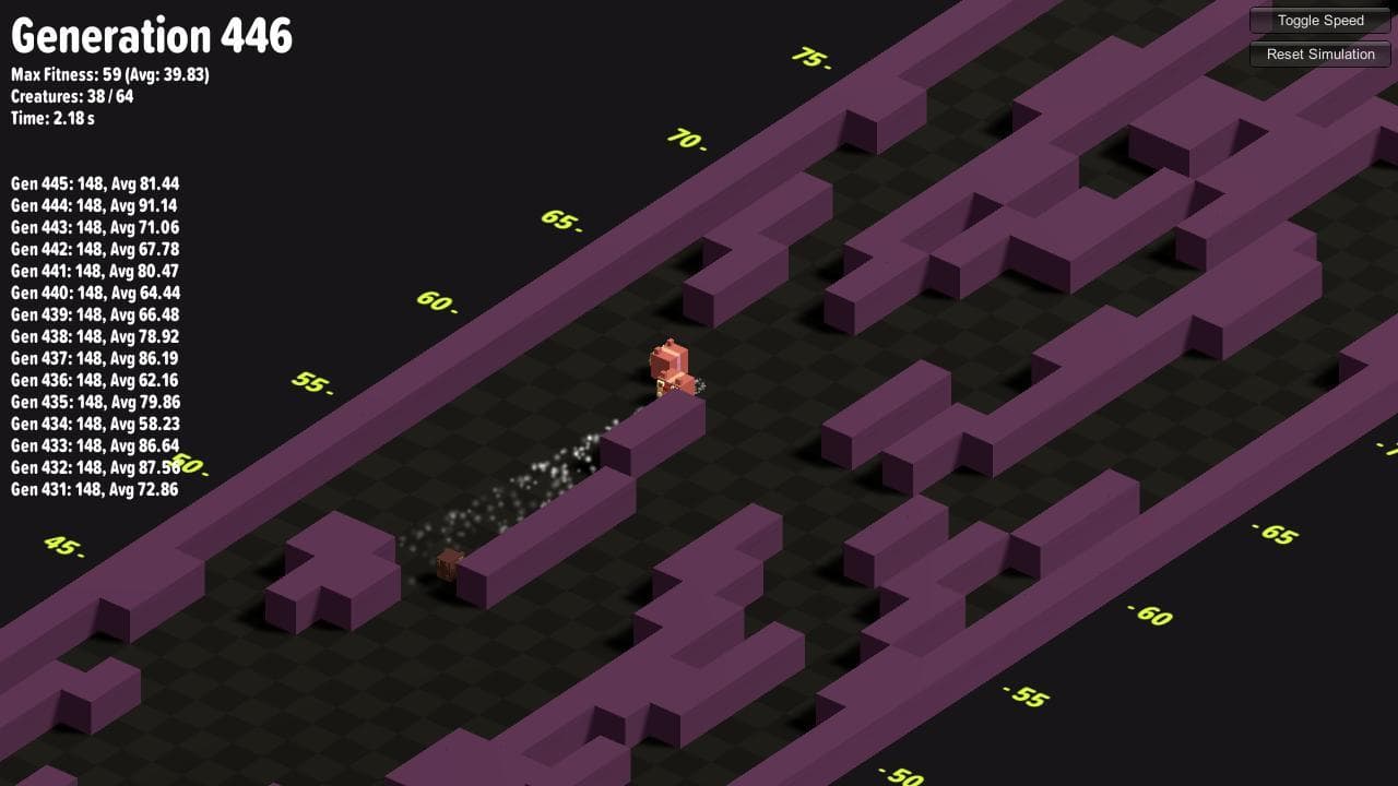 Neural Network Critters screenshot 3