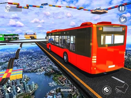 Crazy Stunts Bus Driving Sim screenshot 4