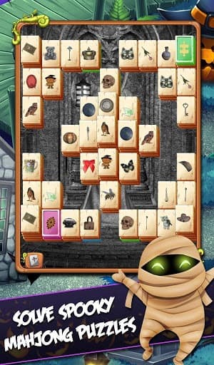 Mahjong Solitaire: Mystery Mansion screenshot 4