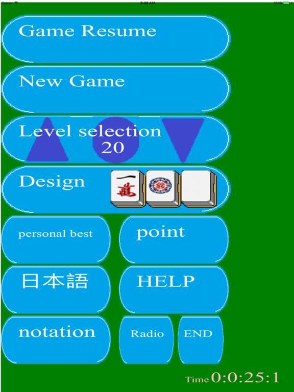 Mahjong solitaire 3 tiles