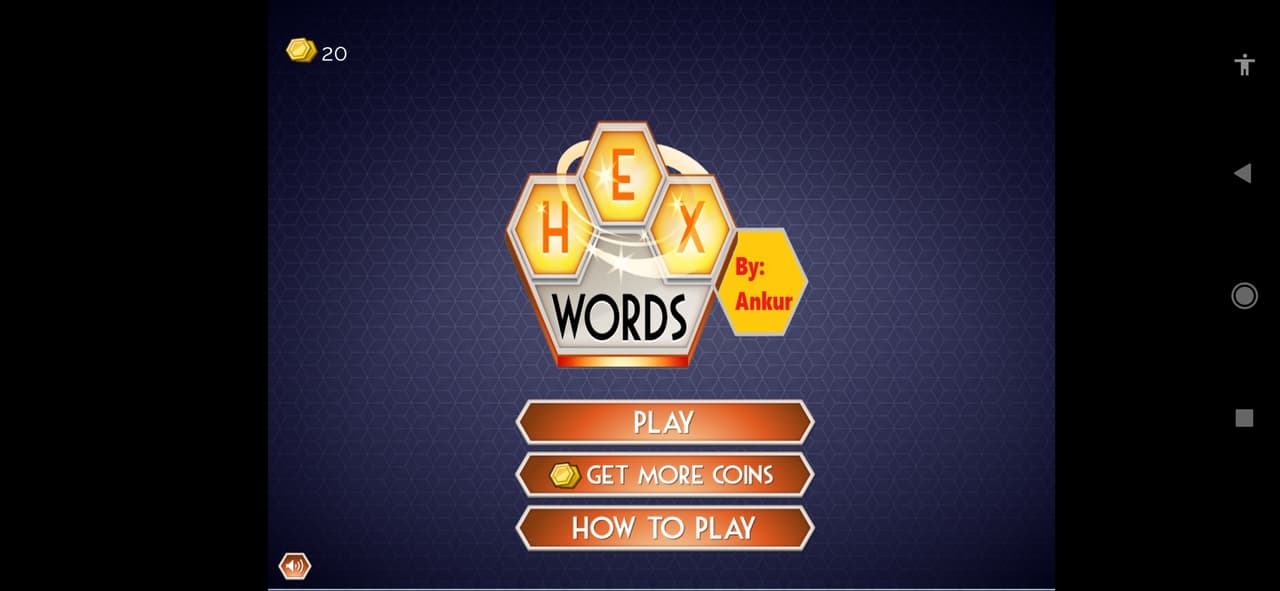 HexWords screenshot 2