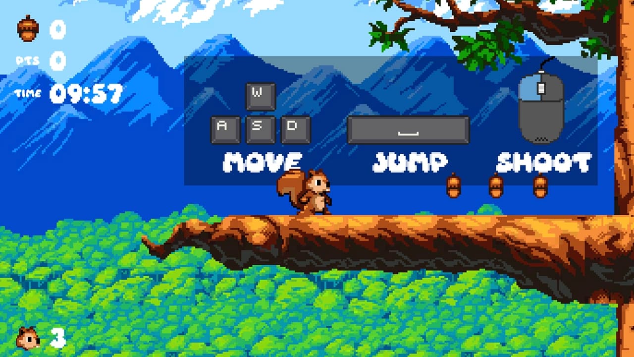 Squirrel Scramble (Krieghor) screenshot 2