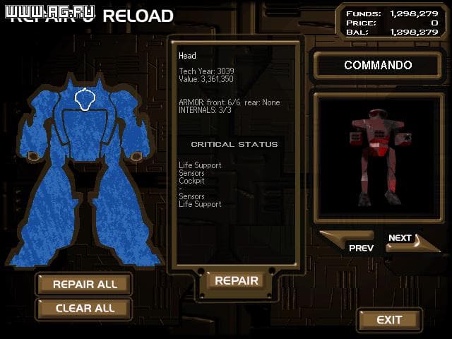 MechWarrior 2: Mercenaries screenshot 6