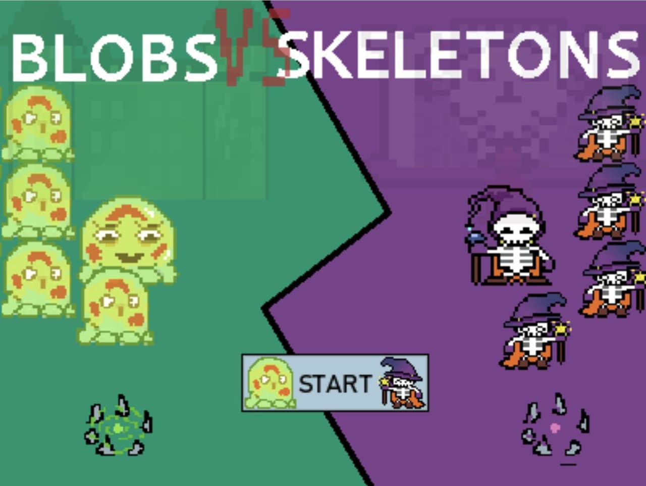 Blobs Vs Skeletons screenshot 2