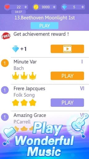 White Tiles 2: Piano World screenshot 5