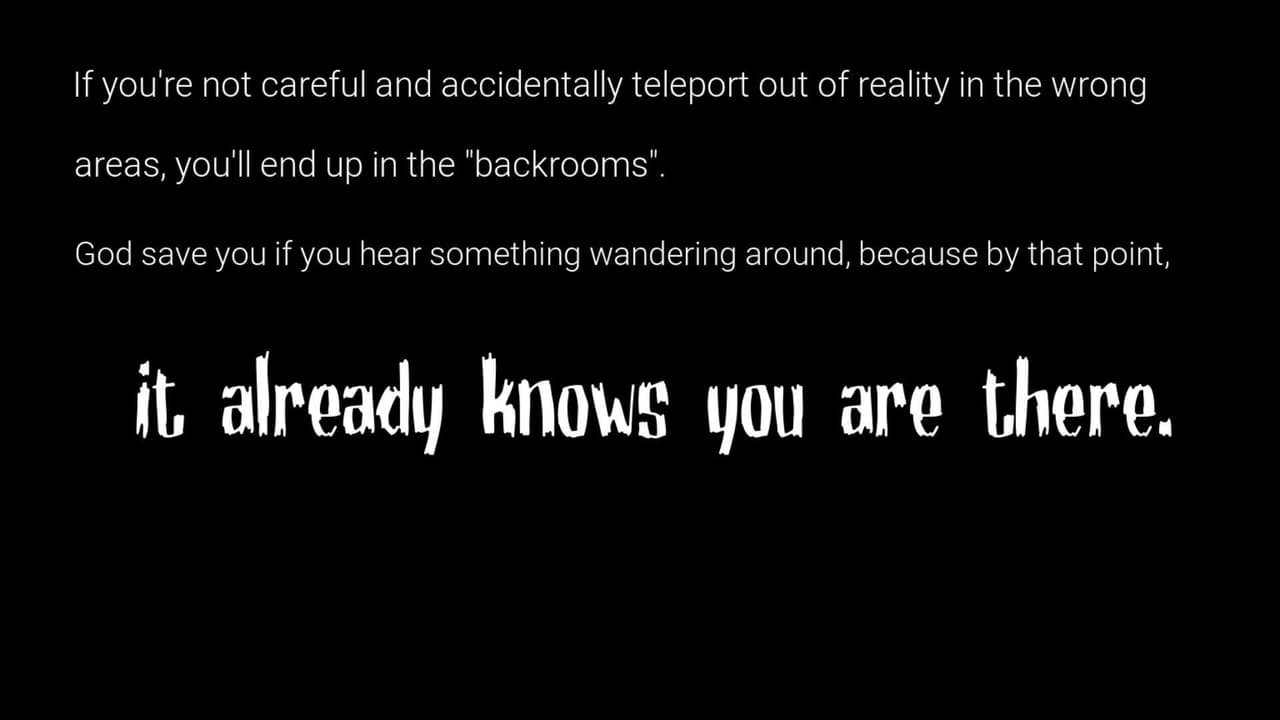 Backroom (The Backroom Lasts) screenshot 2
