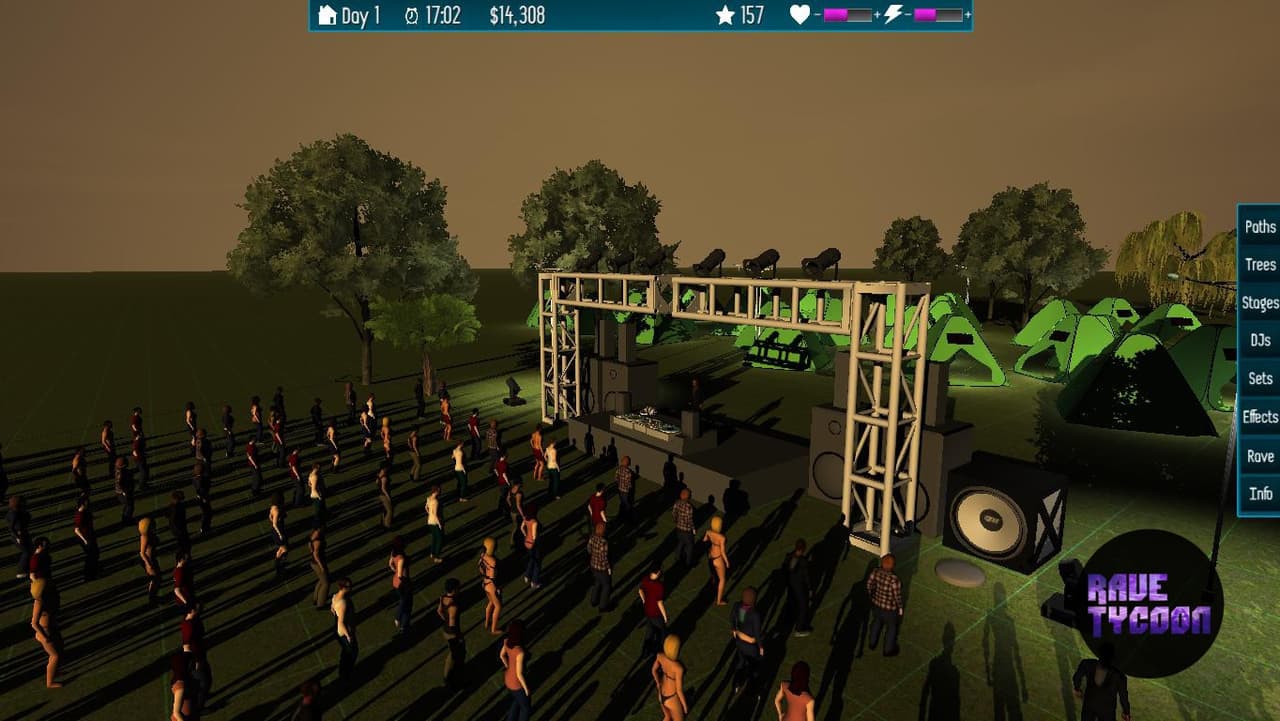 Rave Tycoon screenshot 5
