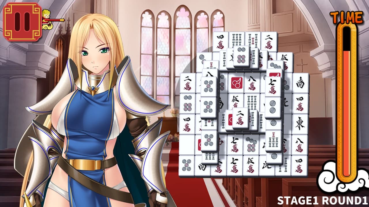 Mahjong Strip Solitaire: Harem Guild screenshot 3