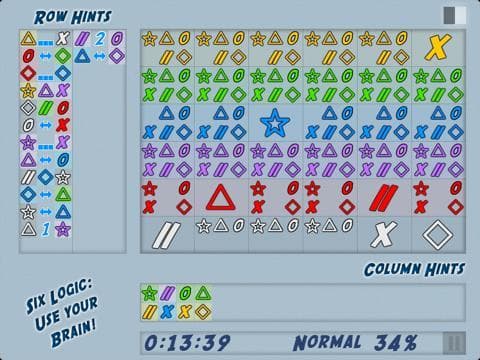Six Logic: Use your Brain! screenshot 4