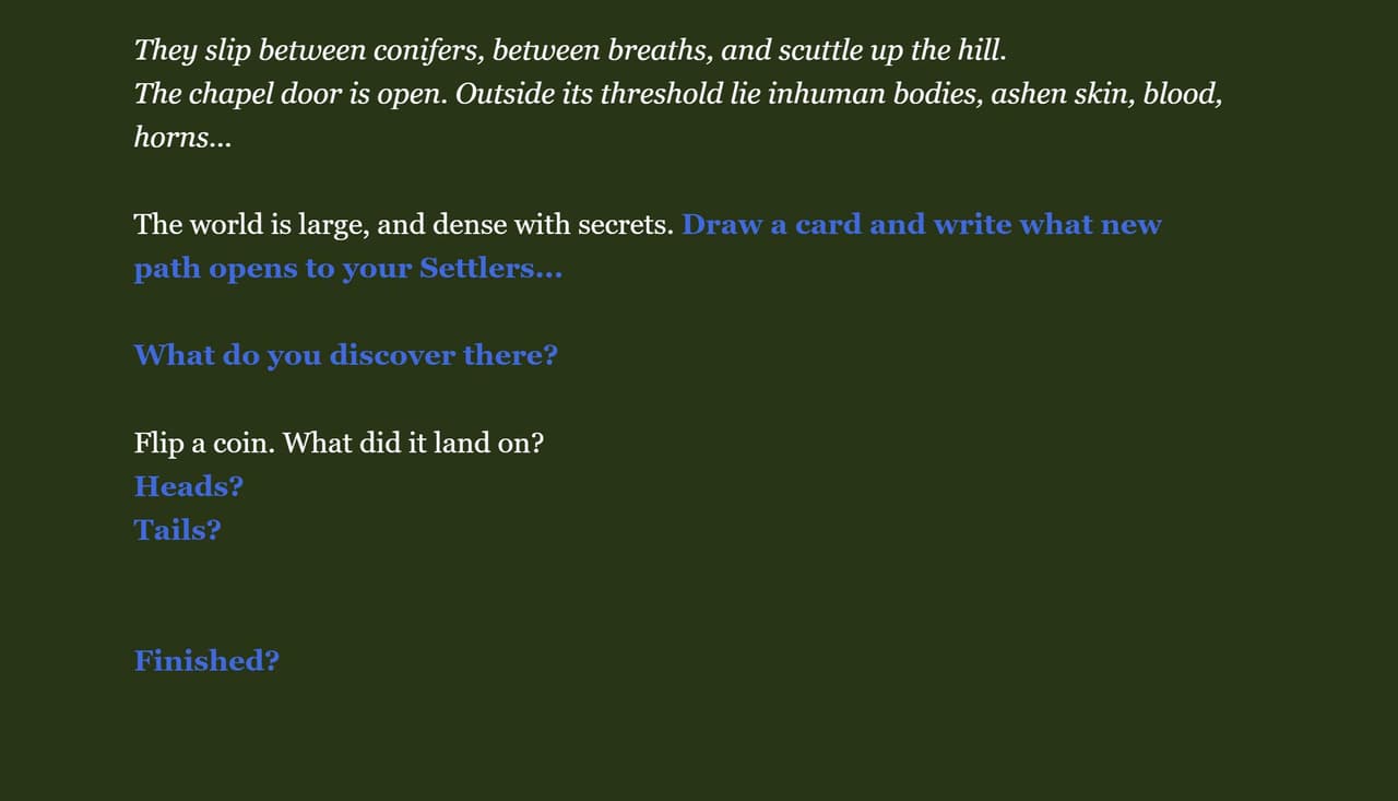 The Settlers Twine Survival Adventure screenshot 2