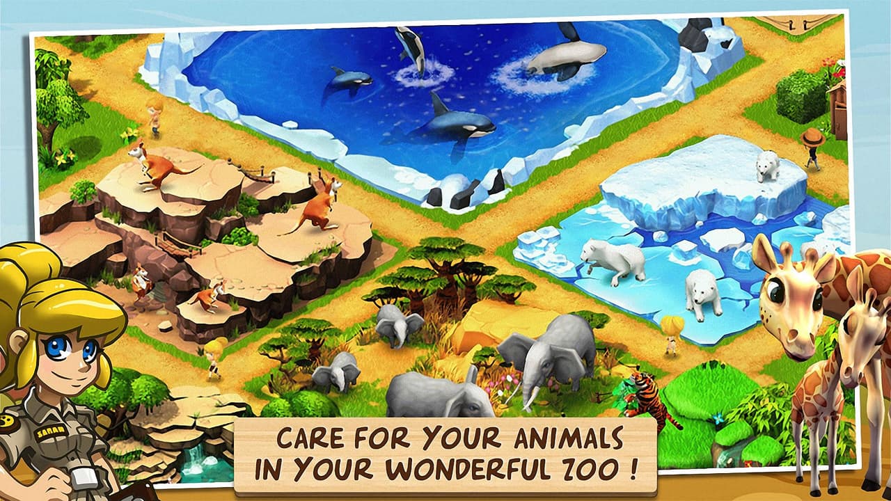 Wonder Zoo - Animal rescue ! screenshot 2