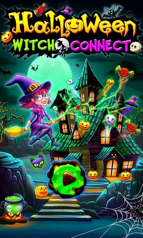 Halloween Witch Connect