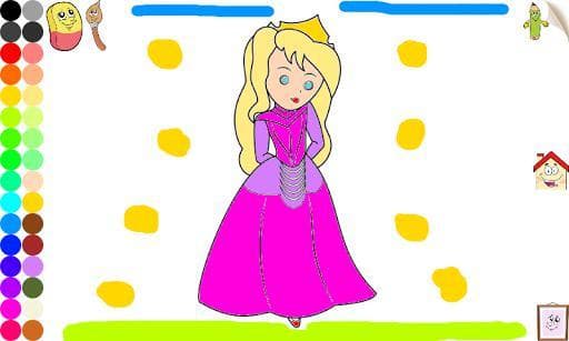 Princess Coloring Games Girls screenshot 4