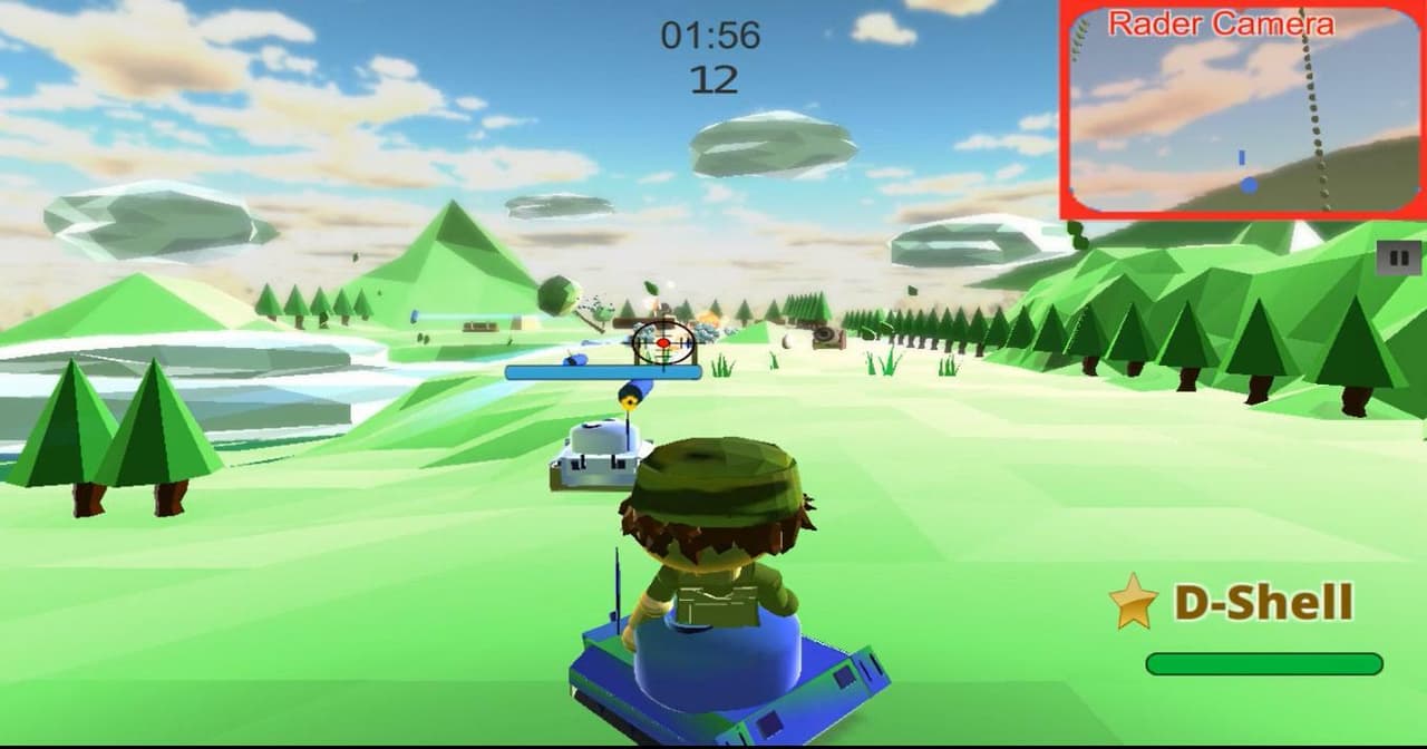 Fly Fly Tank: 3D Action/Destruction Game screenshot 6