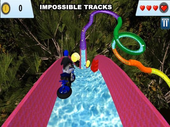 Water Slide Bike Racing screenshot 3