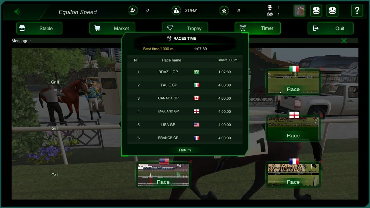 Glory Horse Racing screenshot 6