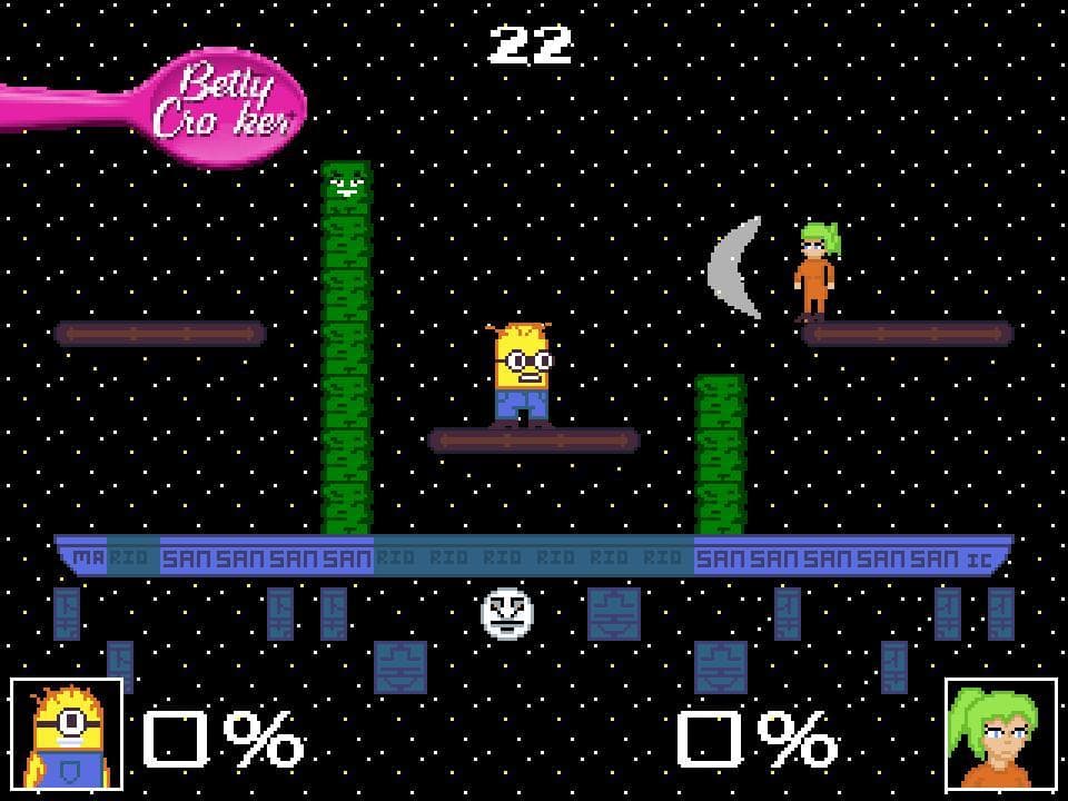 Super Melee Smash Waifu Battle 16 Bit screenshot 3