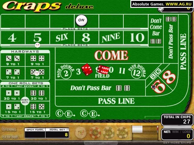 Craps Deluxe screenshot 3