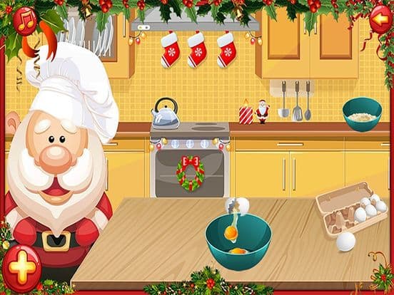 Christmas Cake Maker - Santa Cooking Game screenshot 4