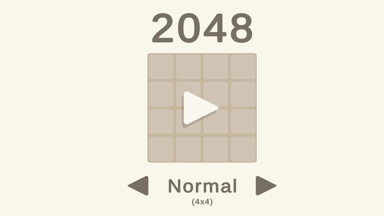 2048 (itch) (RustyRobot) screenshot 2