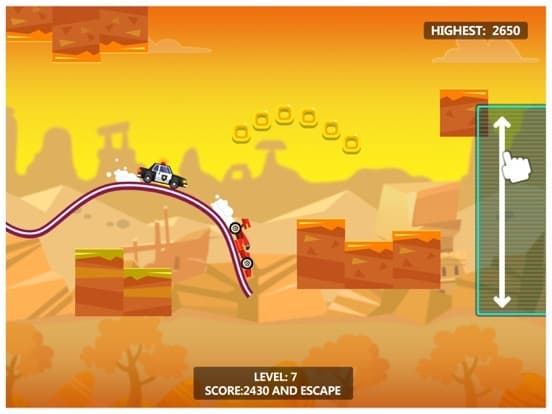 Sky Escape - Car Chase screenshot 4