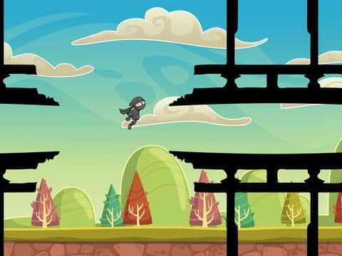 Jumping Ninja: Rooftop Run screenshot 3