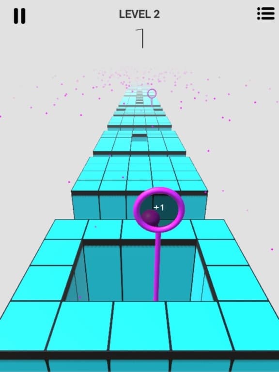 Hoop Stars: Slope Run Ball screenshot 2