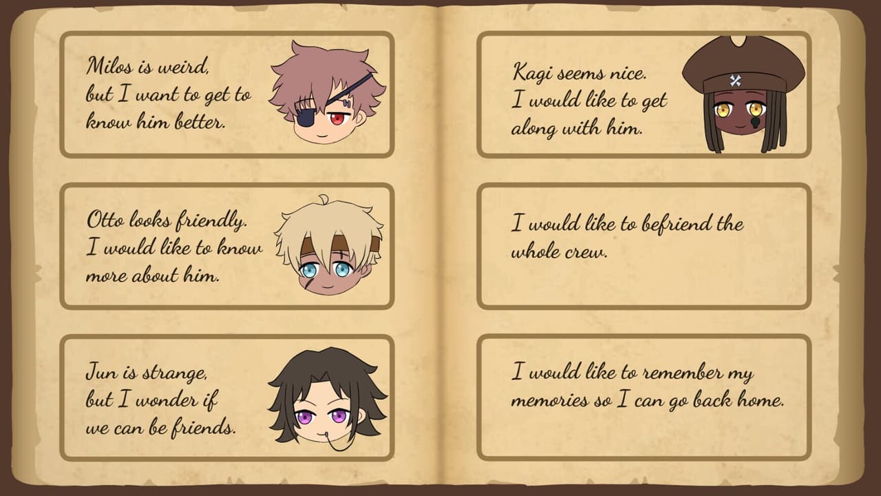 Rapscallions On Deck - A Friendship Otome screenshot 5