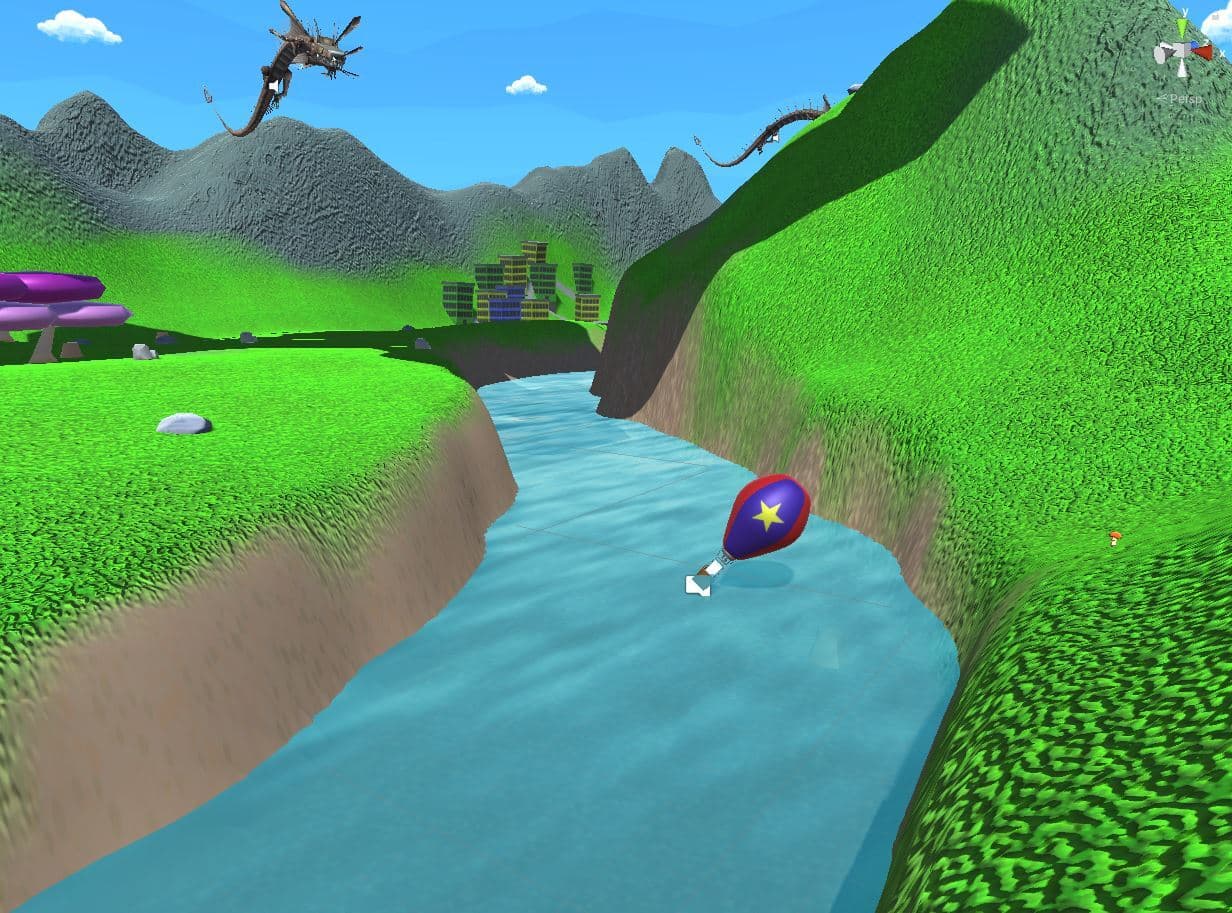 Monster Goes Ballooning