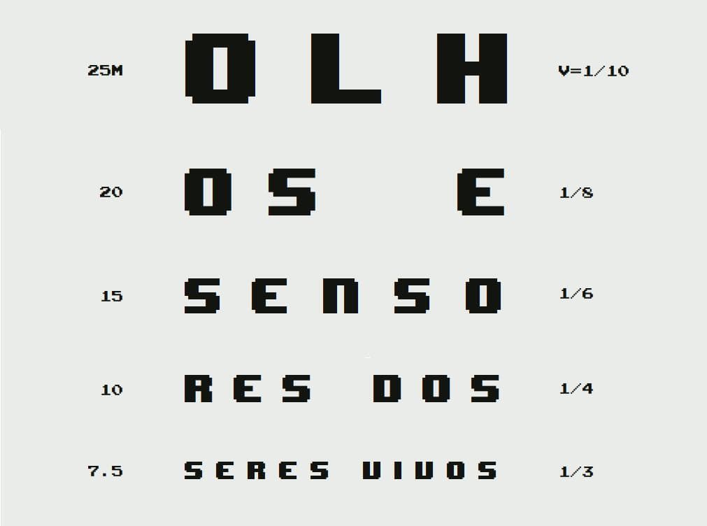 Olhos e Sensores dos Seres Vivos