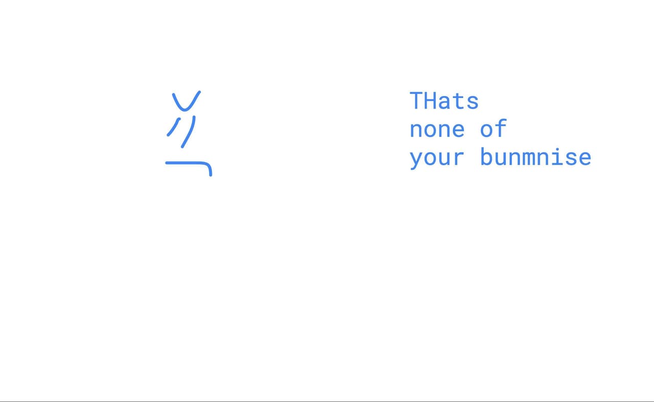 THATS NONE OF YOUR BUNNISES
