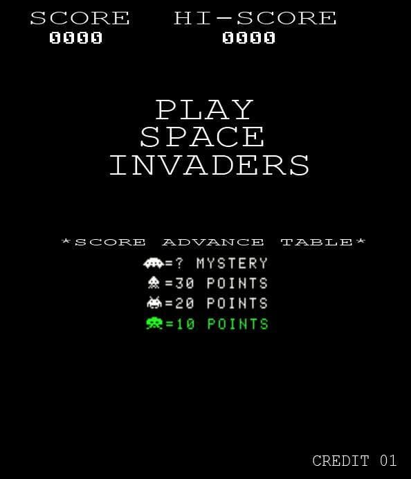 Space Invaders (itch) (Chris RM) screenshot 2