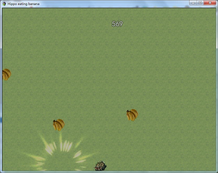 Hippo eating banana screenshot 2