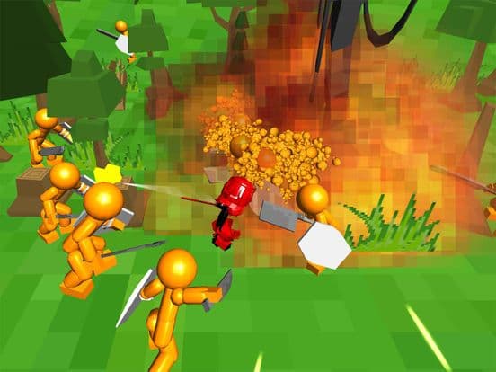 Stickman Sword Fighting 3D screenshot 2