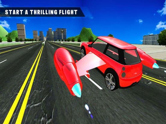 Flying Car Driving Simulator screenshot 5