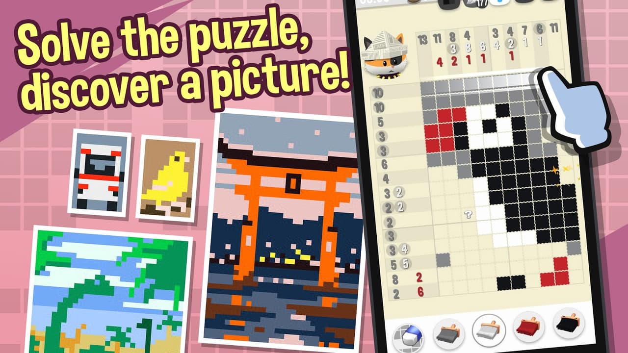 Hungry Cat Picross screenshot 4