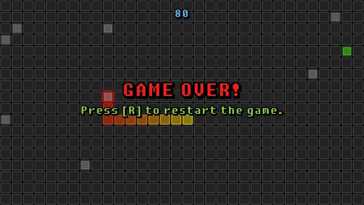 Stylized Snake Game