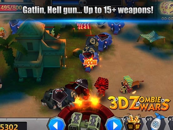 3D Zombie War screenshot 5