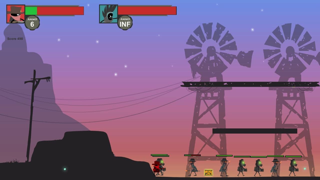 Falling West