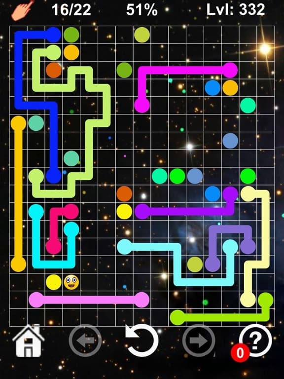 Connect colored lines - puzzle screenshot 3