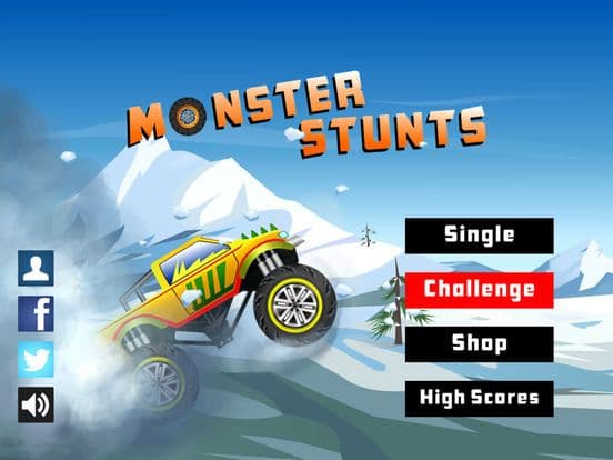Monster Stunts: Extreme Stunt Truck Racing screenshot 2
