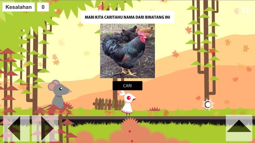 petualangan menyusun kata binatang screenshot 3