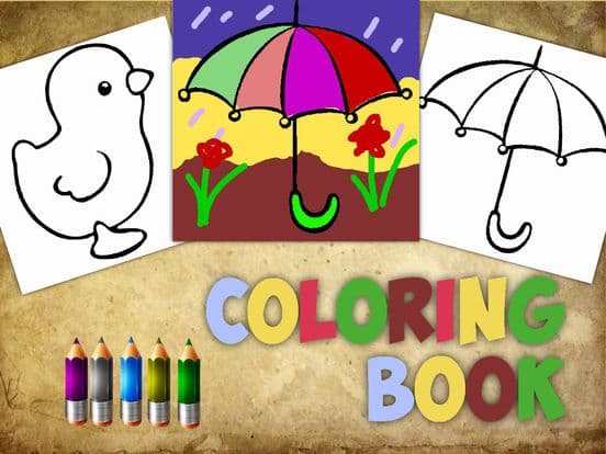 Coloring book for litle baby HD screenshot 2